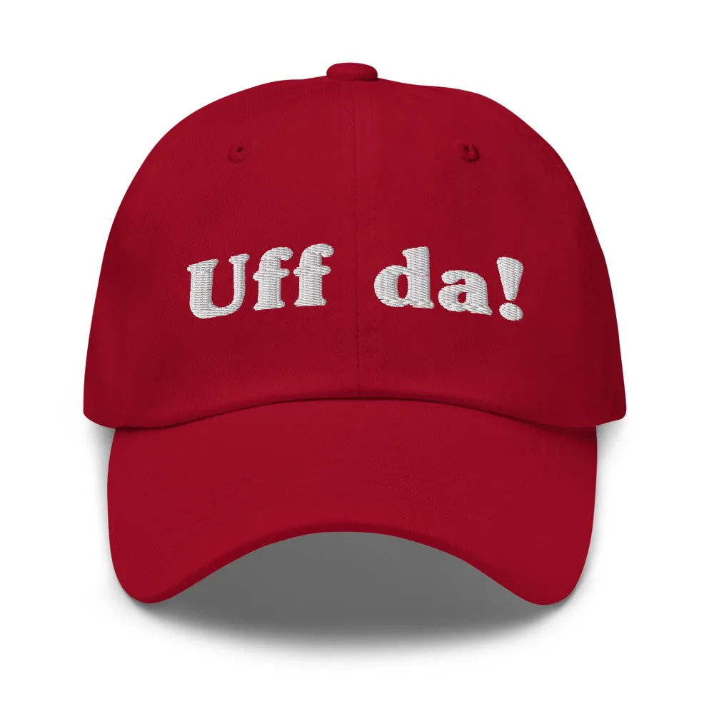 Uff Da Embroidered Hat