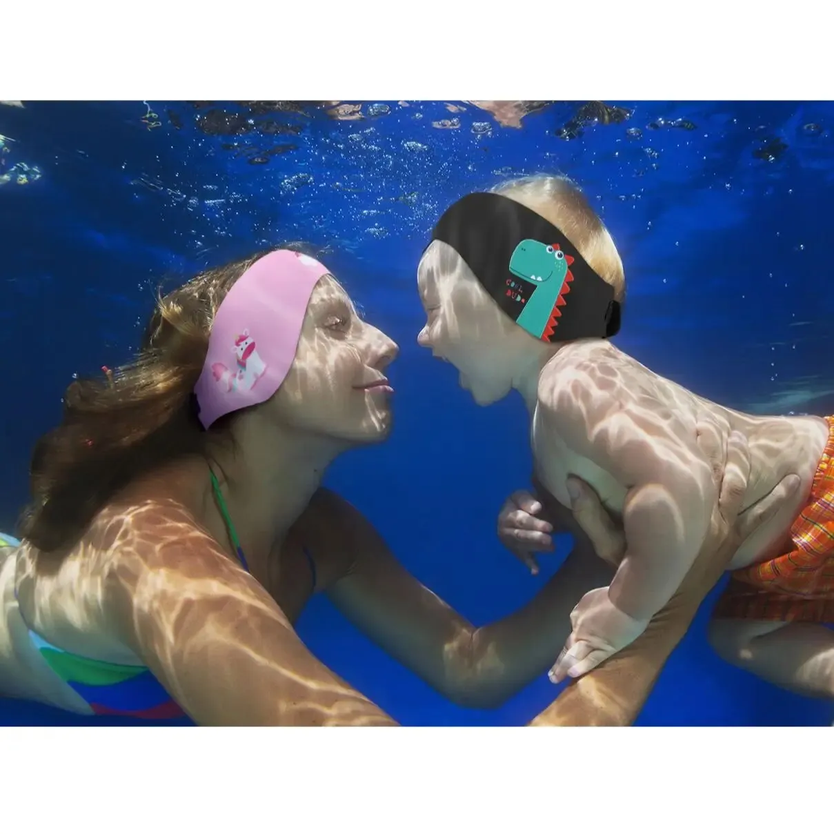 Waterproof Swimming Headband for Kids Adjustable Keep Water out Ear Protection Band for Bathing Swimming Diving Ear Band