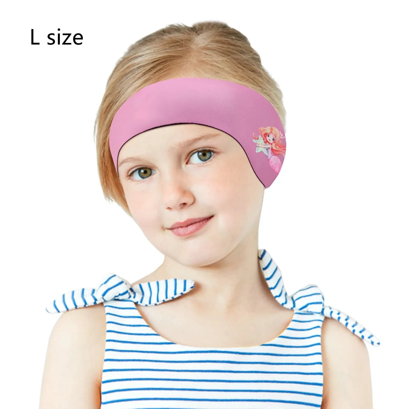 Waterproof Swimming Headband for Kids Adjustable Keep Water out Ear Protection Band for Bathing Swimming Diving Ear Band