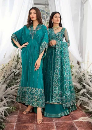 Wedding Festive '22 - Look 08 |  AIK Atelier Wedding Festive Unstitched Luxury Collection 2022 | Embroidered Net Organza Suits