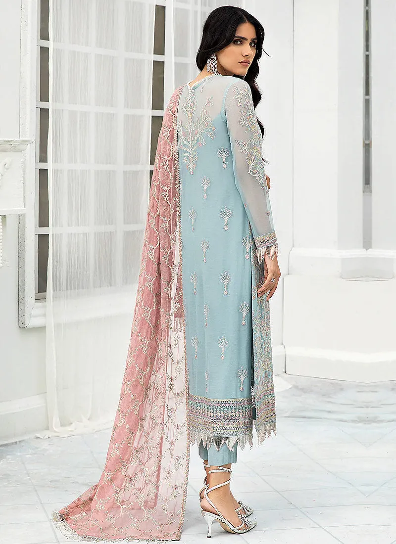ZARIF | DE LUXURY – BLUE MIST (ZDE-04)